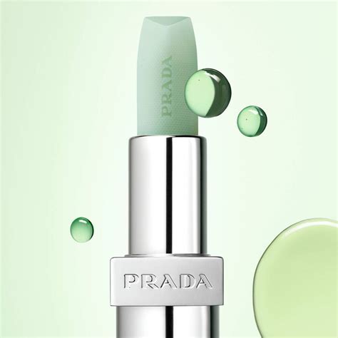 prada lip balm blue|prada blushing care lip balm.